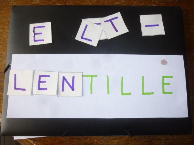 Ecrire des mots si vous n'avez pas d'imprimante