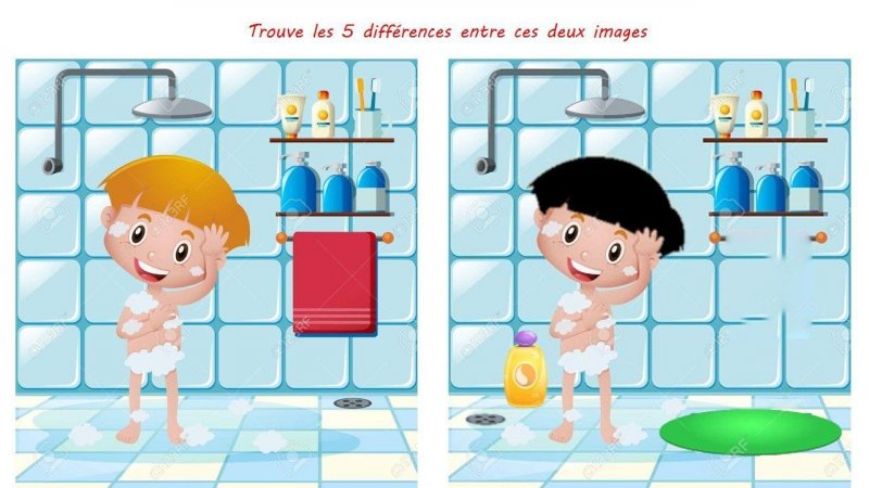 Jeu des diff&eacute;rences